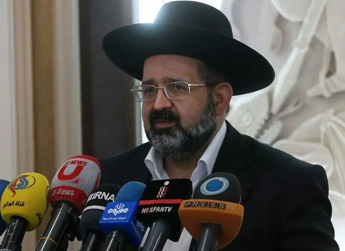 خاخام ارشد کلیمیان ایران جنایات اسراییل را محکوم کرد
