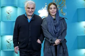 عاشقانه تازه مهدی هاشمی با همسر دوم و جوانش/عکس