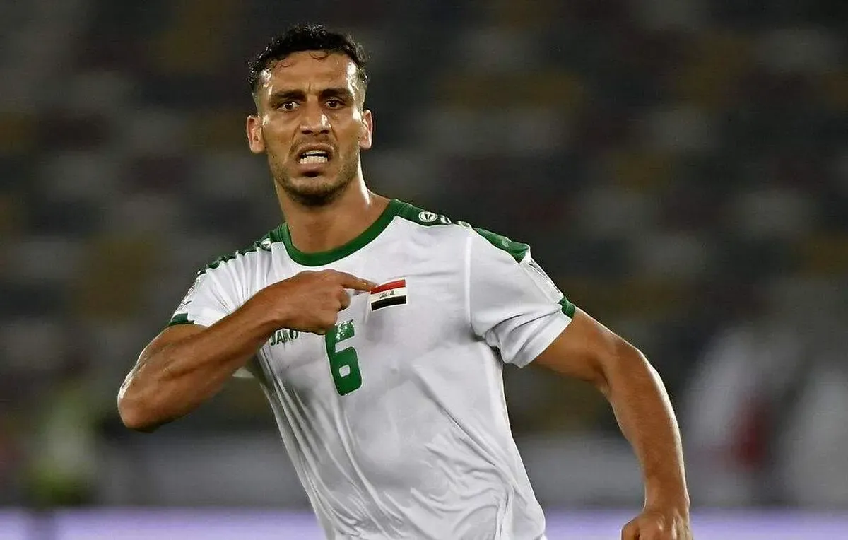 کاپیتان تیم ملی عراق پای دیگ نذری در تهران