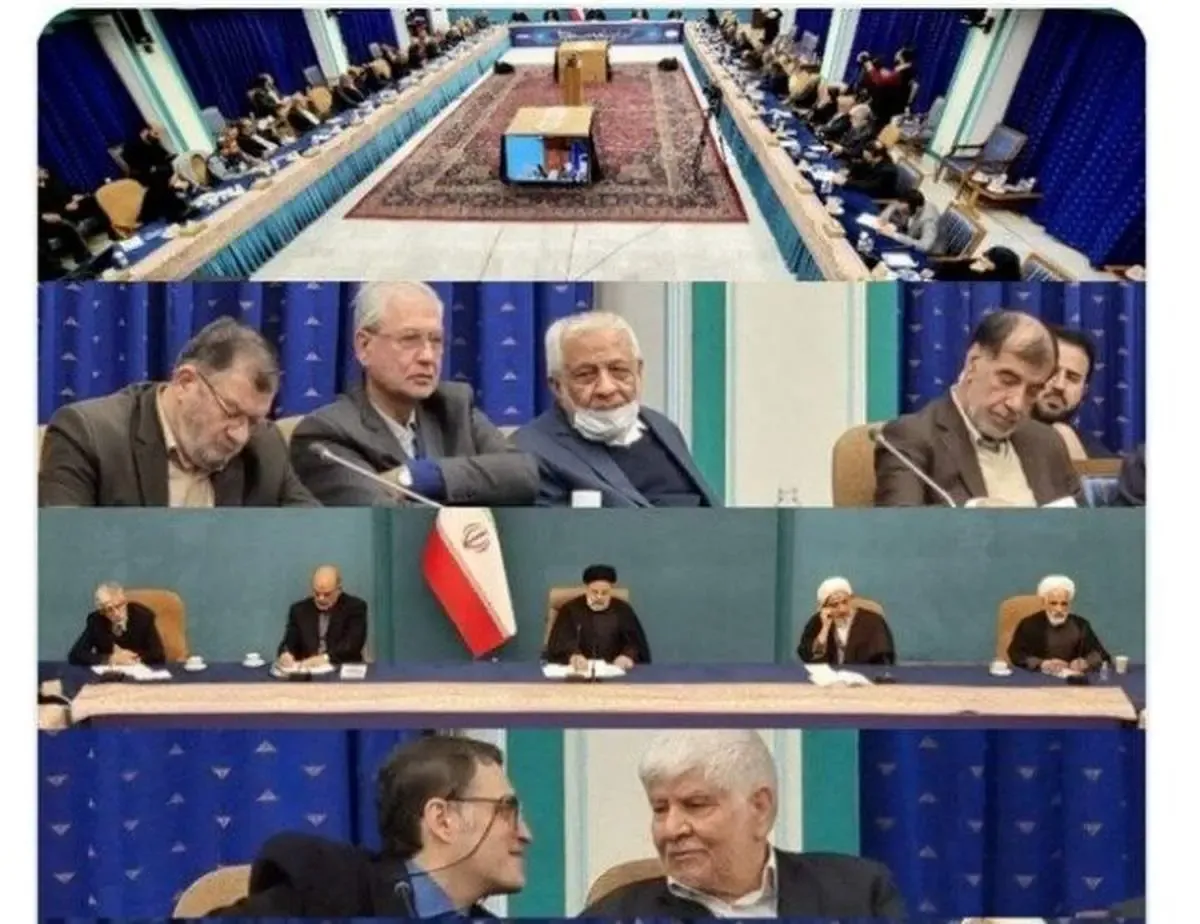 نشست رئیسی با ۵۰ چهره سیاسی