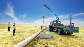 افزایش ایمنی خطوط لوله نفت و گاز مارون با احداث ساپورت های بتنی