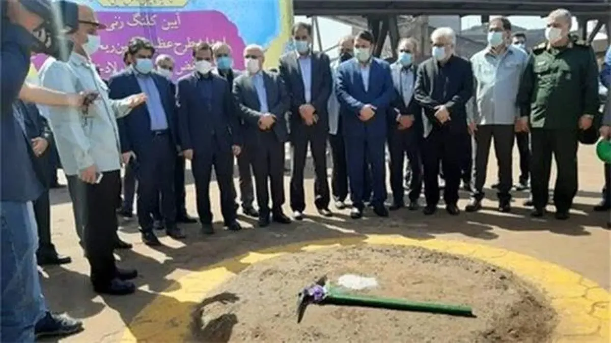 کلنگ‌زنی سه طرح بزرگ توسعه‌ای در فولاد خوزستان