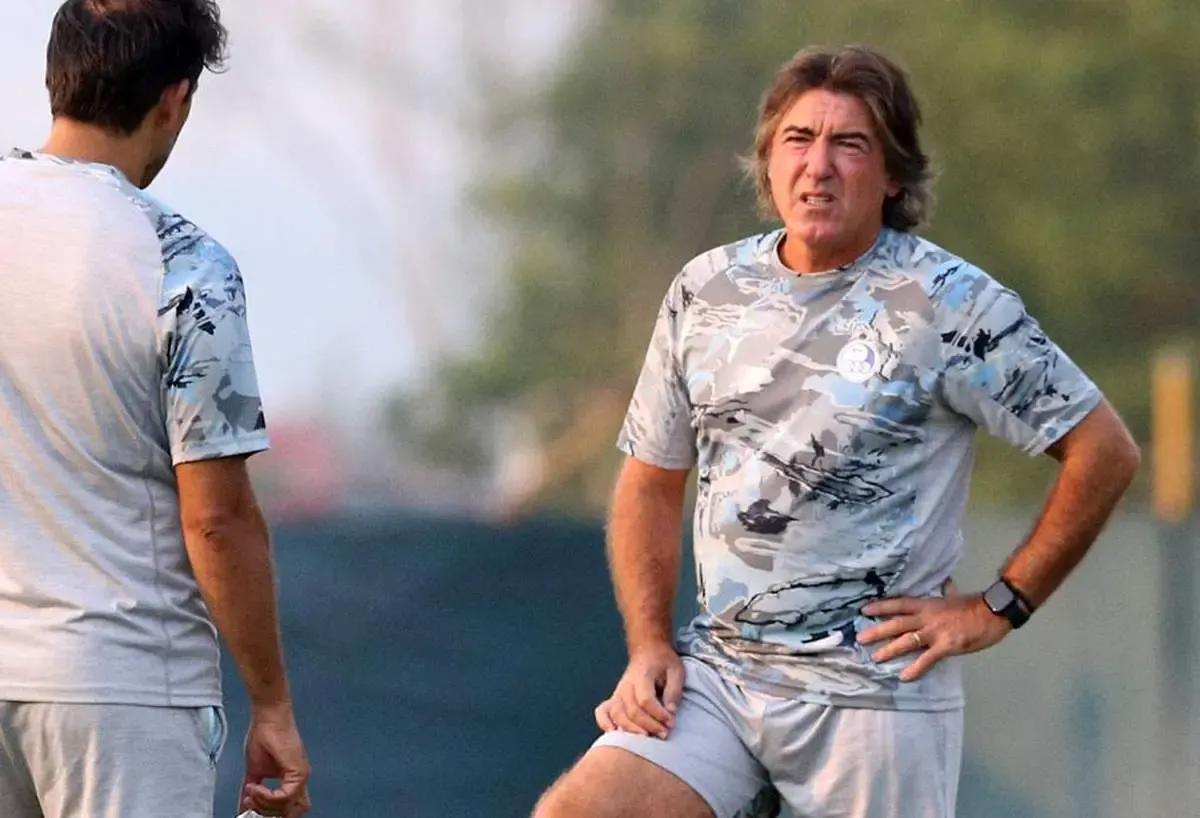 سکوت ساپینتو شکست: نگرانم و نمی‌دانم مقصر کیست/ به جز هواداران استقلال، حامی دیگری ندارم