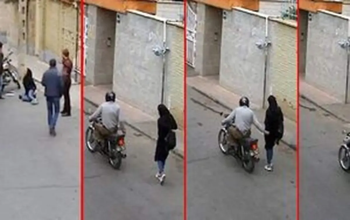 عکسی وحشتناک از راستگویی کندلج در حال آزار زنان تهران