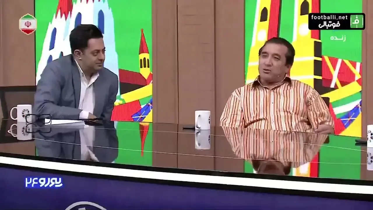 همستربازی خداداد عزیزی روی آنتن زنده/ فیلم