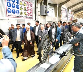 زندانیان قزلحصار دوچرخه‌ساز شدند