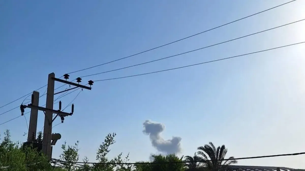 بلندشدن دود از پالایشگاه تبریز در پی انفجار