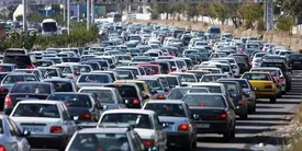 هم اکنون ترافیک سنگینِ آزاد راه تهران-شمال