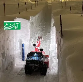 بارش برف شدید در این مناطق از امروز یکشنبه ۲۳ شهریور/ هشدار صاعقه و کولاک در این جاده ها