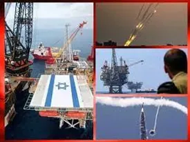 جنگ به سکوهای گازی اسرائیل رسید / عکس