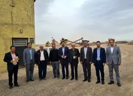 بازدید مدیرشعب استان خراسان رضوی از بزرگترین معادن سنگ آهن کشور