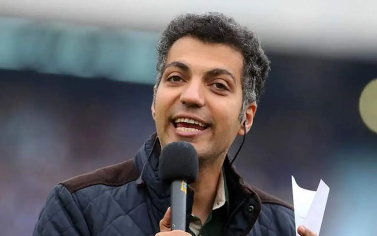 عادل فردوسی‌پور در میان دانشجویان شریف/ عکس