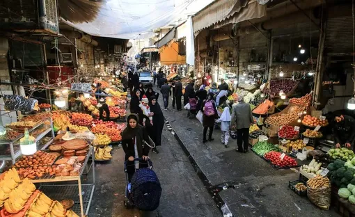 بازار خرید شب یلدا/عکس : شهاب الدین قیومی