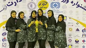 افتخارآفرینی بانوان بیمه ملت در مسابقات دارت جشنواره ورزشی صنعت بیمه