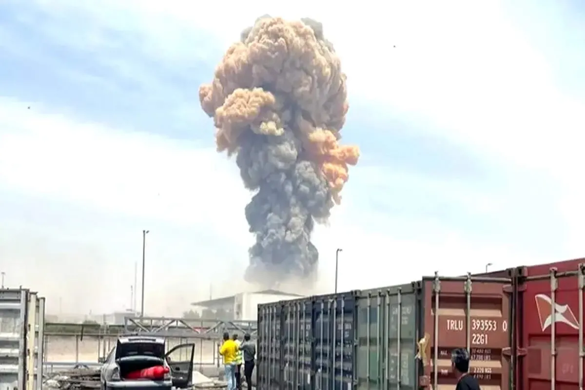 انفجار در بندر شهید رجایی