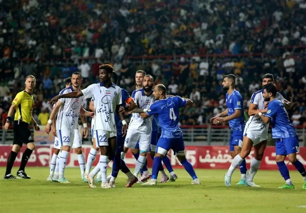 پایان شکست ناپذیری آبی ها / استقلال خوزستان 1- استقلال تهران 0