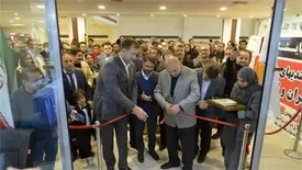 افتتاح نمایشگاه توانمندیهای صادراتی ایران و اوراسیا در نمایشگاه منطقه آزاد انزلی