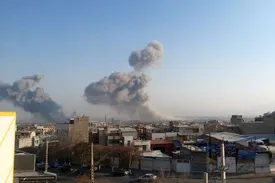 فوری/  صدای چندین انفجار مهیب در مرکز تهران