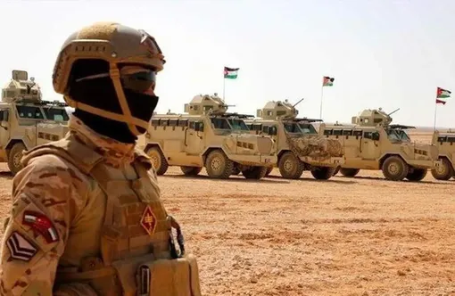 اردن به سوریه حمله کرد