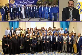 حضور مدیرعامل بیمه کوثر در استان البرز