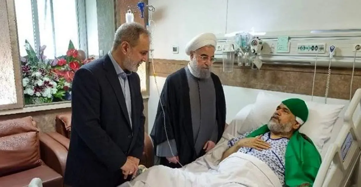 اولین عکس از وزیر سابق اطلاعات پس از سکته مغزی