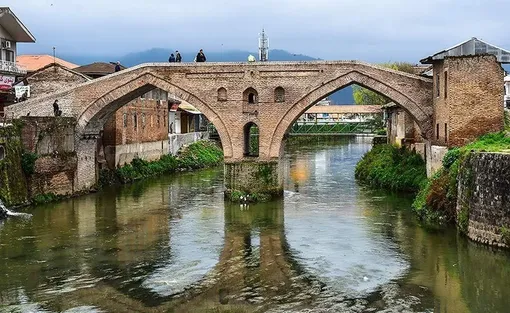 پل خشتی لنگرود / عکس:محمد رنجبر