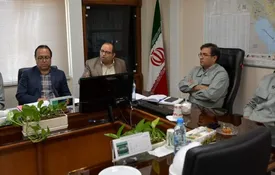 نشست مشترک کمیته‌ حفاظت فنی و بهداشت کار فولاد خراسان با مدیران اداره کار