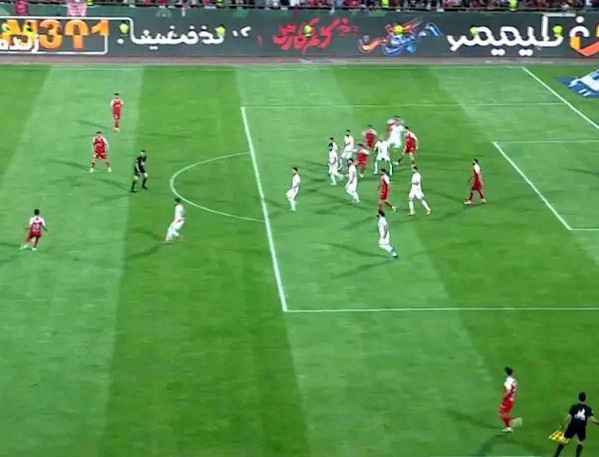 گل قهرمانی پرسپولیس آفساید بود؟ / عکس