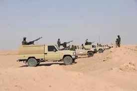 پایگاه حشد شعبی در نزدیکی موصل هدف قرار گرفت