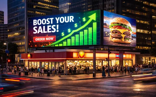 خرید انواع تلویزیون شهری و ویدئو وال در سایزهای مختلف از ال‌ای‌دی حمزه‌ای