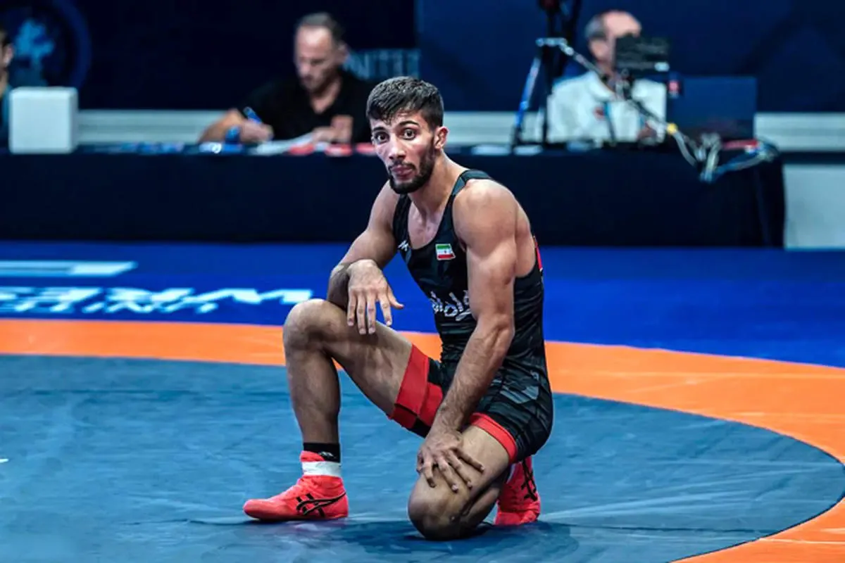 ببینید | شکست سنگین محمد رضا گرایی در فینال مسابقات رنکینگ قرقیزستان