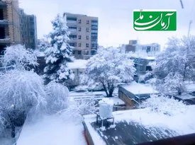 پیش‌بینی هوا برای تهران/ آسمان نیمه‌ابری و احتمال بارش پراکنده