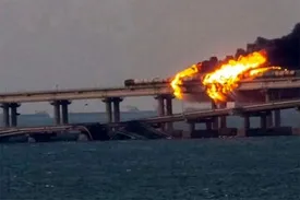 اعتراف کی‌یف به انفجار پل کریمه