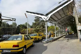 مسقف نمودن ۲ پایانه تاکسیرانی در شمال تهران