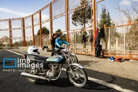 تصاویری جذاب از بانوان موتور سوار