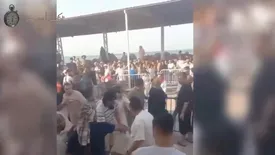 زد و خورد گروهی و وحشتناک مسافران در جزیره هرمز/ببینید