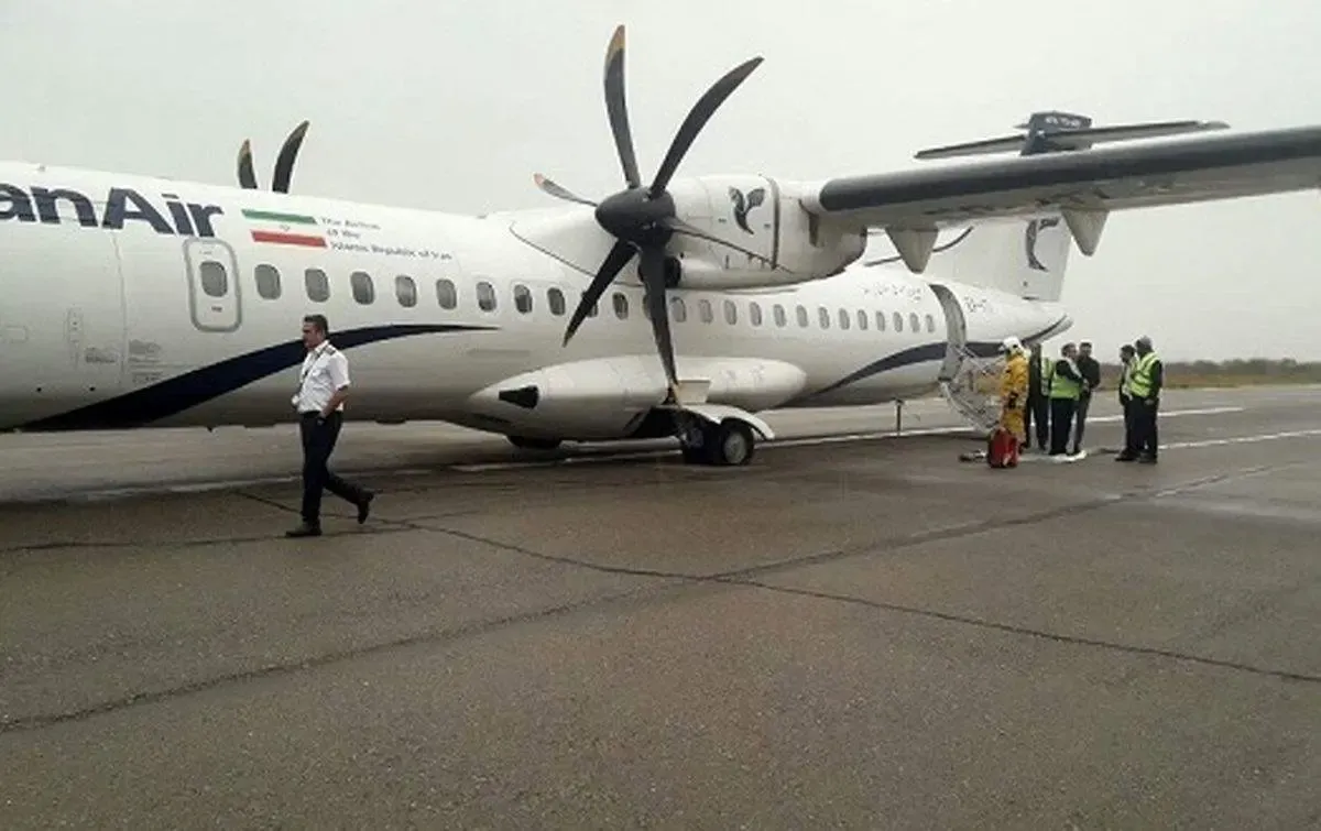 نقص فنی در پرواز فرودگاه سهند به مقصد تهران