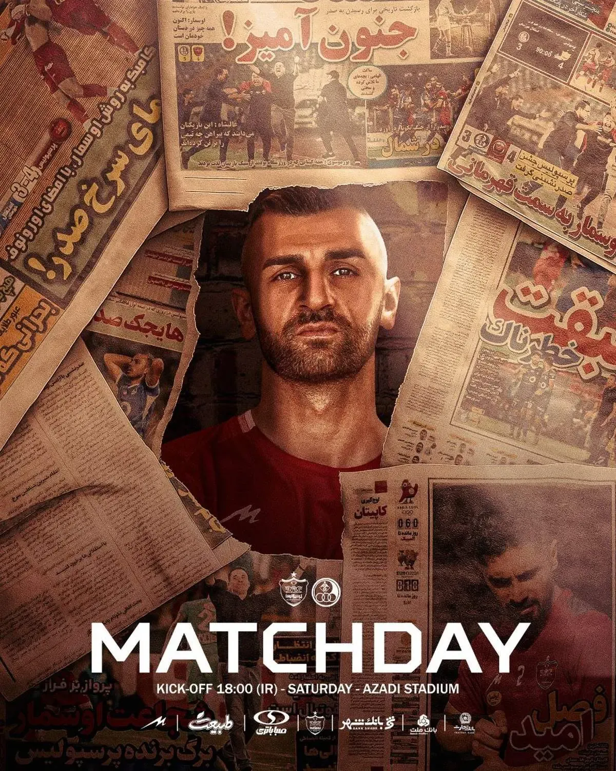 سردار تیتر یک پرسپولیس شد