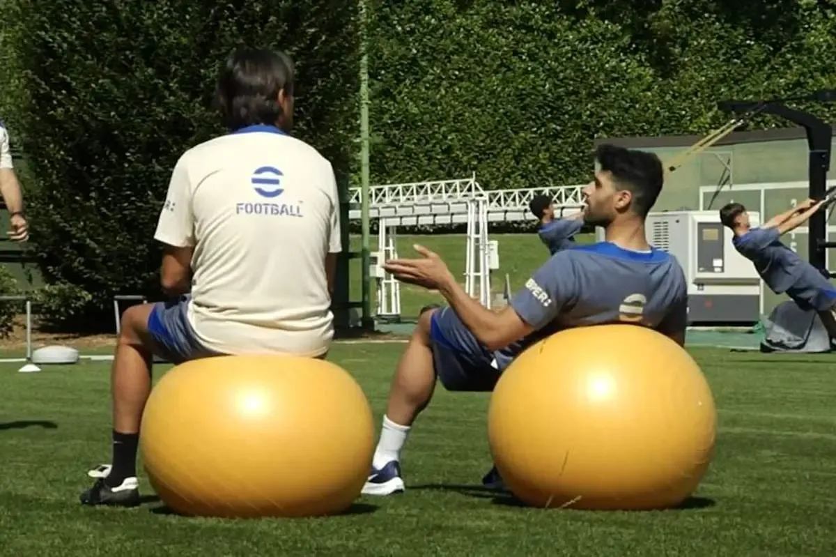 تصویر جالب از جلسه دو نفره طارمی و اینزاگی