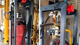تجهیز تاسیسات نفت و گاز مارون به پكیج های هوشمند كپسول اطفاء حریق