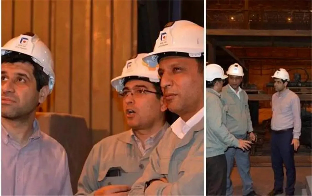 بازدید مدیرعامل بورس کالای ایران از فولاد خراسان