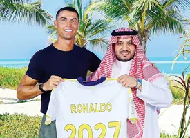 کریستیانو رونالدو در قرارداد جدیدش عربستان را به دست آورد!