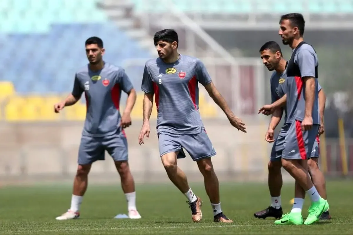 در تمرین جنجالی پرسپولیس چه خبر بود؟/ تصاویر