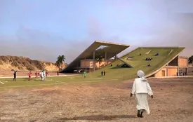 طراحی متفاوت یک «مدرسه» در سیستان و بلوچستان