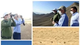 مدیرعامل ذوب آهن اصفهان از پارک ملی قمیشلو بازدید کرد