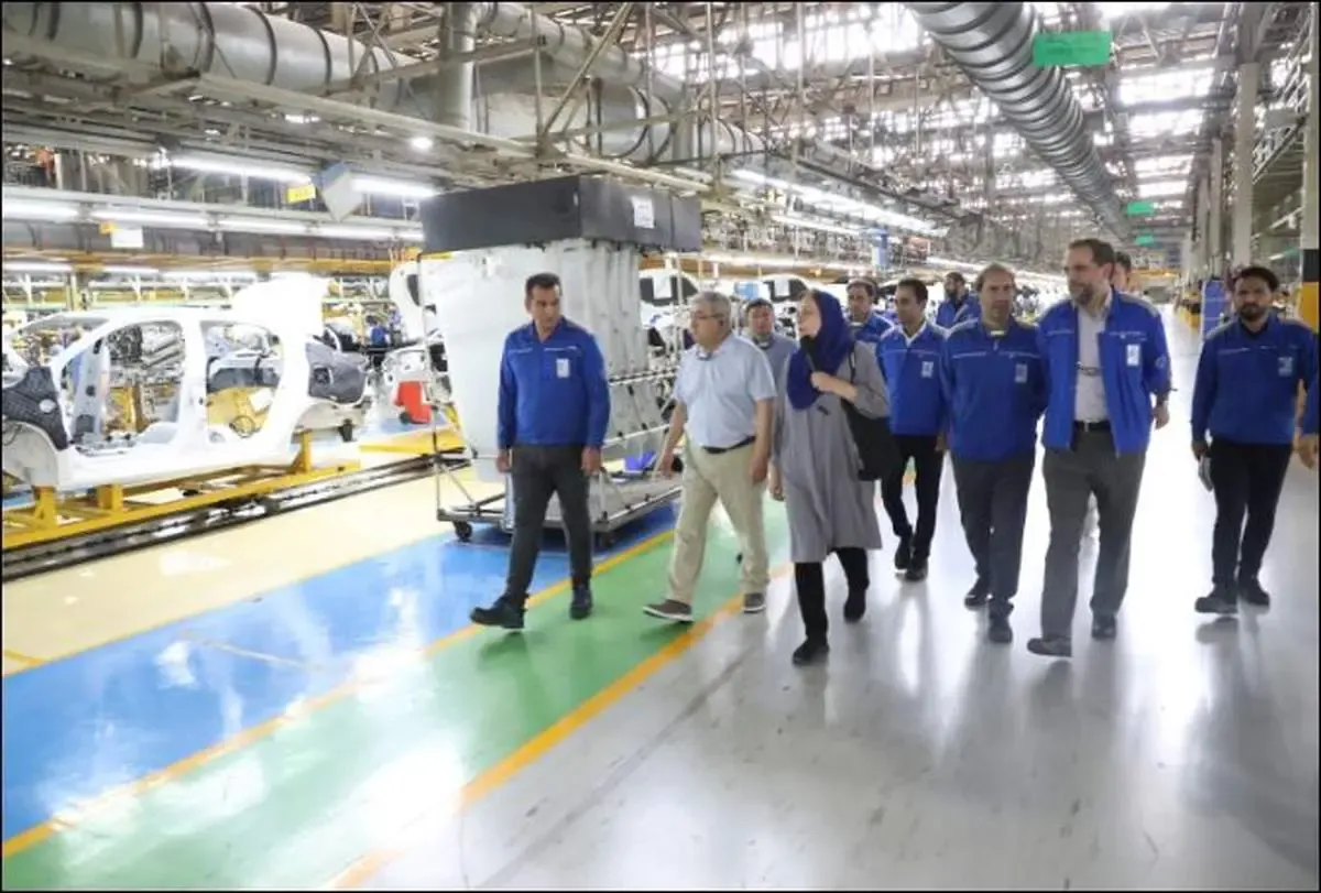 ظرفیت ایران‌خودرو در تولید و تنوع محصولات قابل تحسین است