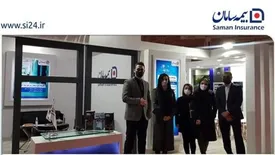 حضور فعال بیمه سامان در پانزدهمین نمایشگاه بینالمللی گردشگری و صنایع دستی تهران
