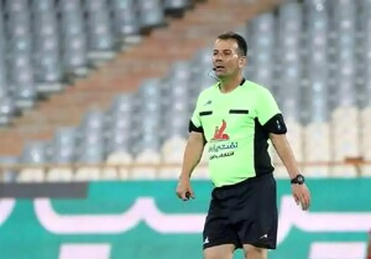 این داور لیگ برتری 6 ماه محروم شد