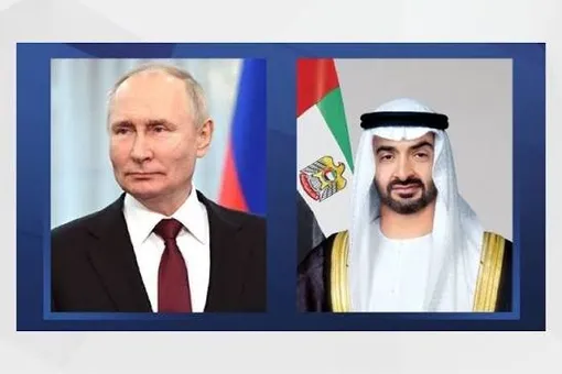 گفت و گوی پوتین و محمد بن زاید درباره اوضاع منطقه
