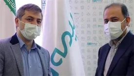 اهدای نشان سلامت وزارت بهداشت به بیمه دی